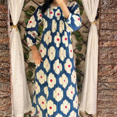 Nyra Blue Kurta Set