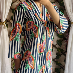 Papaya Kurta Set