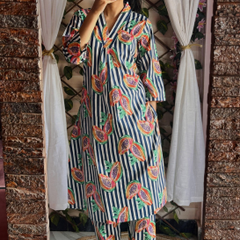 Papaya Kurta Set