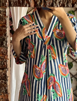 Papaya Kurta Set