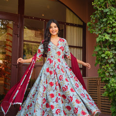 Sakshi Anarkali Set