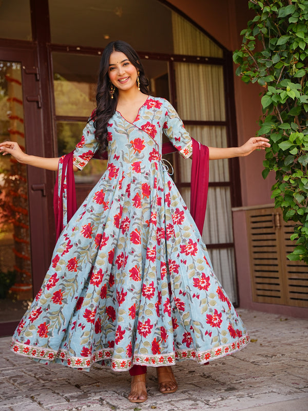 Sakshi Anarkali Set