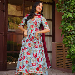 Sakshi Anarkali Set
