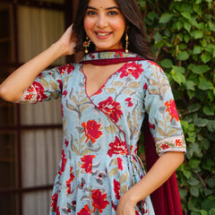 Sakshi Anarkali Set