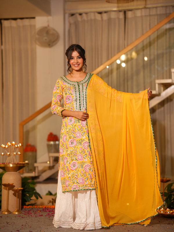 Sapna Skirt Set