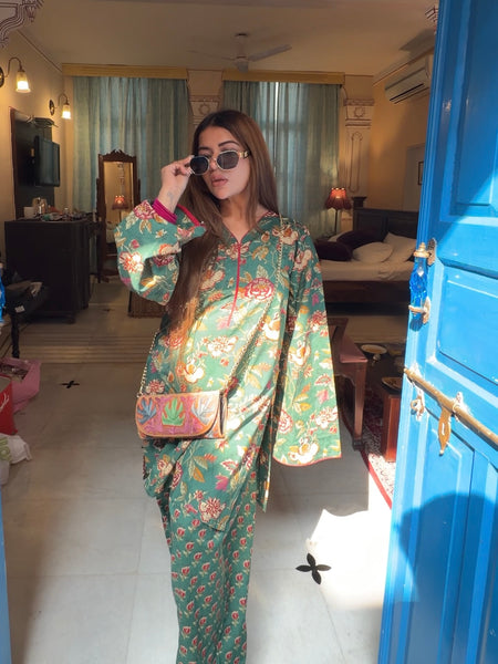 Emerald Farshi Set