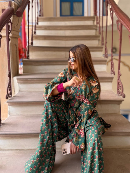 Emerald Farshi Set