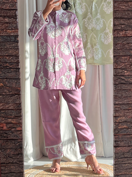 Saya embroidered coord set