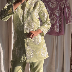 Maya embroidered coord set