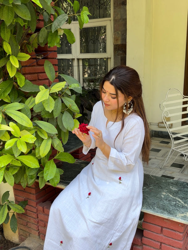 Rose Kurta Set
