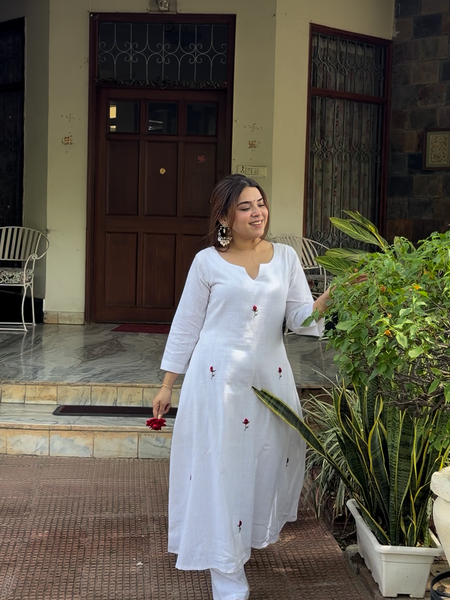 Rose Kurta Set