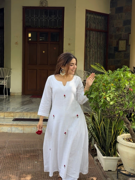 Rose Kurta Set