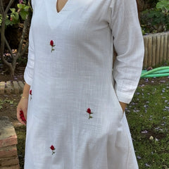 Rose Kurta Set