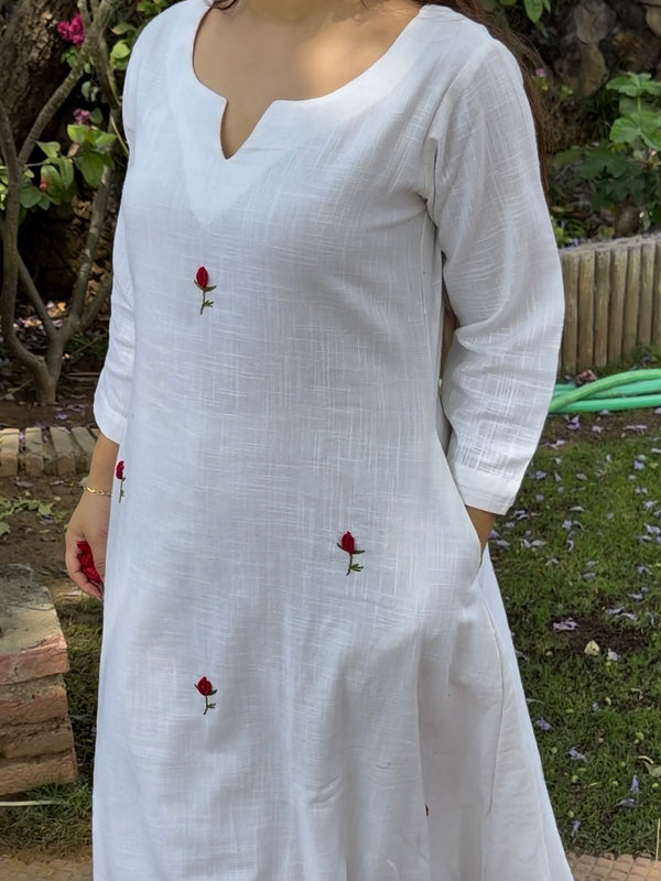 Rose Kurta Set