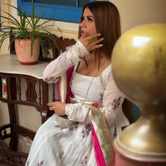 Gulmohar Anarkali Set