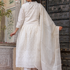 Falak Chikankari Alia Suit Set